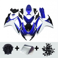 Injection Blue Fairing Kit for 2006-2007 Suzuki GSXR600 GSXR750