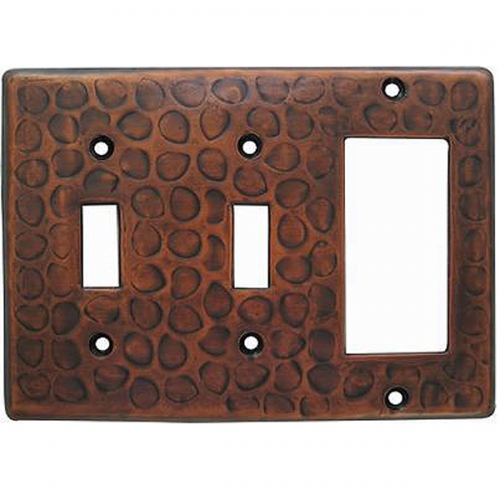 Akicon™ Copper 2 Toggle 1 Rocker - GFI/Wall Plate/Outlet Cover