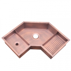 Akicon Custom Copper Kitchen Sink