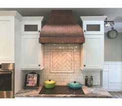 Akicon Custom Handcrafted Copper Range Hood - AKH763BA-C