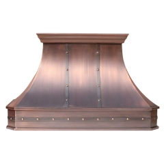 Akicon™ Custom Handcrafted Copper Range Hood - AKH712C-C