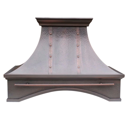 Akicon™ Custom Handcrafted Copper Range Hood - AKH743S-C