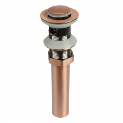 Akicon™ Copper Pop up Drain Stopper With Overflow - 3 Years Warranty