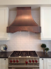 Akicon™ Custom Handcrafted Copper Range Hood - AKH743S-C