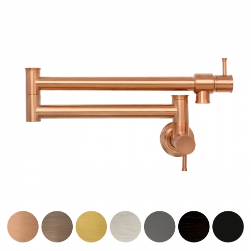 Akicon™ Pot Filler Kitchen Faucet Wall-Mounted - Copper