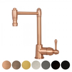 Akicon™ One-Handle Widespread Kitchen Bar/Prep Faucet - Copper