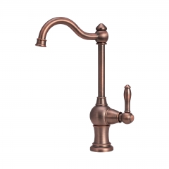 Akicon™ One-Handle Drinking Water Filter Faucet, Solid Brass Water Purifier Faucet - Antique Bronze