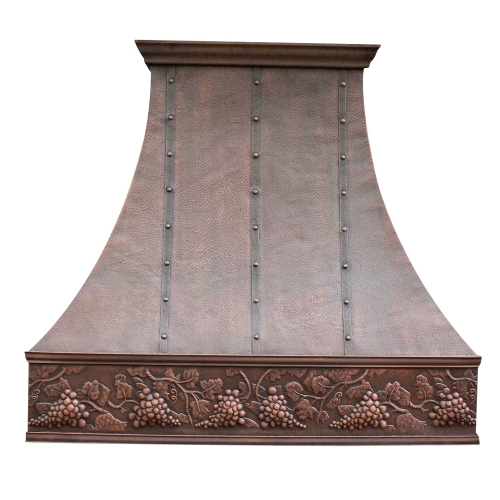 Akicon™ Custom Handcrafted Copper Range Hood-AKH702T-C