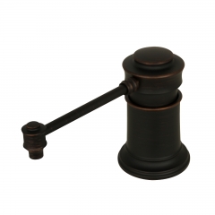 Akicon™ Built in Oil Rubbed Bronze Soap Dispenser Refill from Top with 17 OZ Bottle - 3 Years Warranty