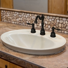 Akicon™ Two-Handle Oil Rubbed Bronze Widespread Bathroom Sink Faucet