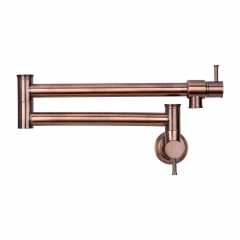 Akicon™ Pot Filler Kitchen Faucet Wall-Mounted - Antique Copper