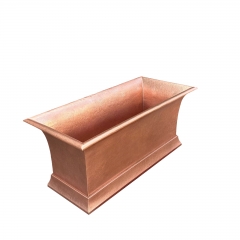 Custom Copper Hammered Tub - Copper