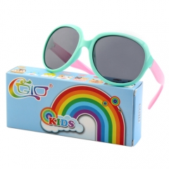 CGID Soft Rubber Kids Oversized Fashion Sunglasses UV400