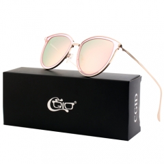 CGID Double Lens Mirrored Polarized Oversized Sunglasses