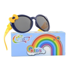 CGID Cute Rubber Flexible Kids Polarized Sunglasses for Boys Girls Baby and Children Age 3-10