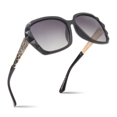 CGID New Arrival Classic Polarized Sunglasses for Women With Shades Diamond Cut Frame