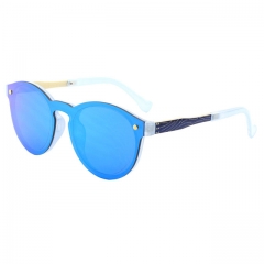 CGID Women's Sunglasses Futuristic Shield Rimless Mirrored Sunglasses