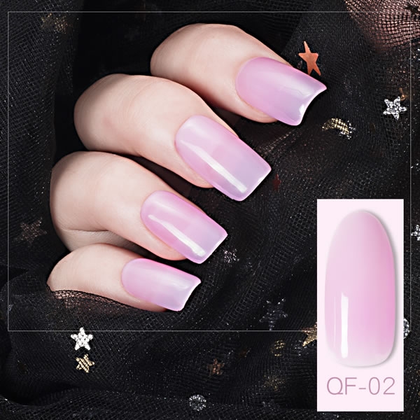 15ml Queenfingers Ice Pink Uv Nail Gel Polish Led Nail Polish