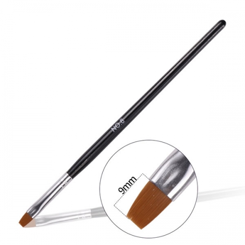 W59-3  black handle gel nailart brushes