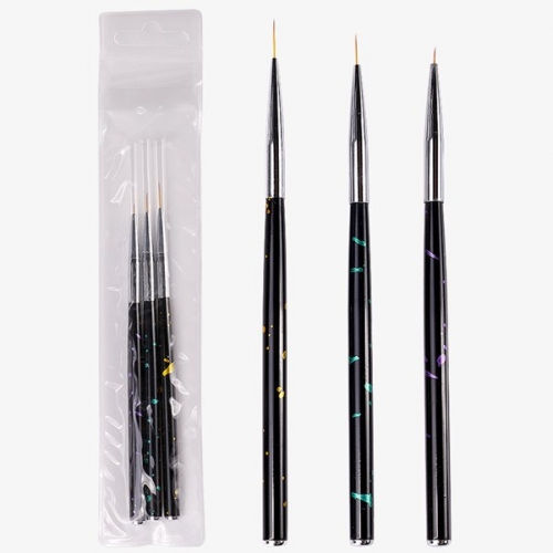 NBS-73  Nail Art Professional Brushes- Sable Nail Art Brush Pen Detailer Liner
