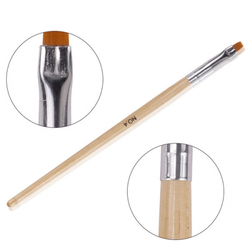 W59-2  size#4 gel nailart brushes