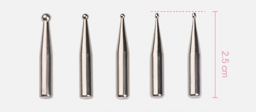 HDT-18 1 Sets 5 Heads Stainless Steel DIY Nail Art Pen Drawing Dotting Decor for Salon