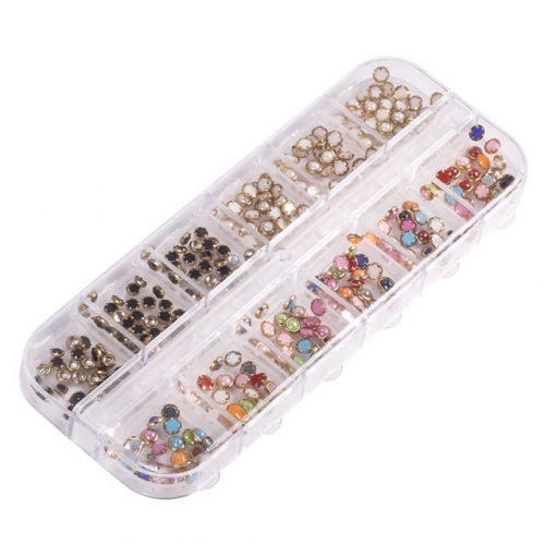 PGB-28 1set nailart decoration Pearl Nail Art Bead Rhinestone for Nails Micro Nai Crystal Ball 3D Nail Art Decorations