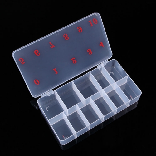 NAC-27 500PCS Storage Case Container Organizer Empty Box For 100pcs False Tips