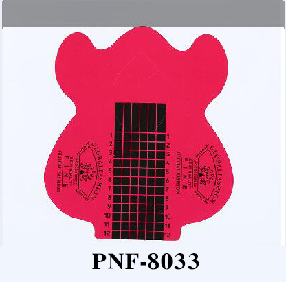 PNF-8033 Self-Adhesive Nail Form Paper Tray Guider Sticker Tip Manicure