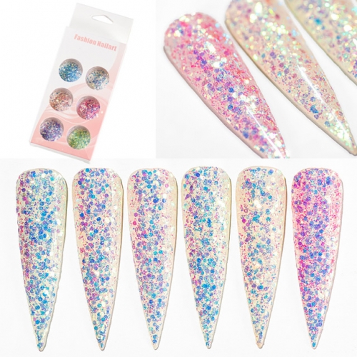 GSP-147 Symphony mix size nail sequisn