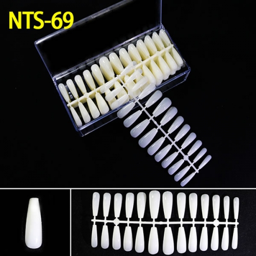 NTS-69 NTS-70 Long coffin ballet nail tips