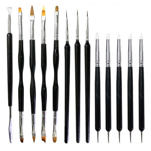 NBS-92 13pcs nail brush set