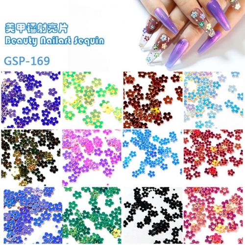 GSP-169 Flower nail glitter