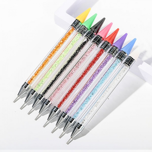 POT-73 8 colors double handle nail dotting pen