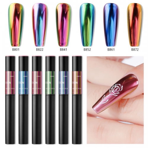 PMN-65 Rainbow laser chameleon nail powder pigment pen