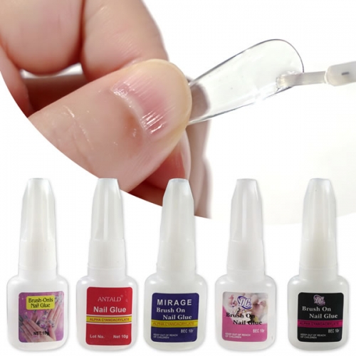 NAG-19 5 colors 10g nail tips glue press on nails fast dry glue