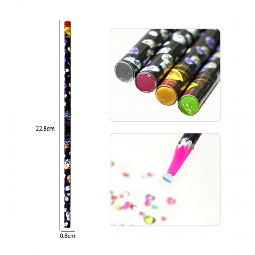 POT-124 4 colors wax nail dotting pen