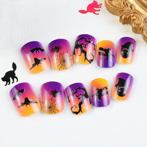 PNT-144 24pcs Halloween press on nails