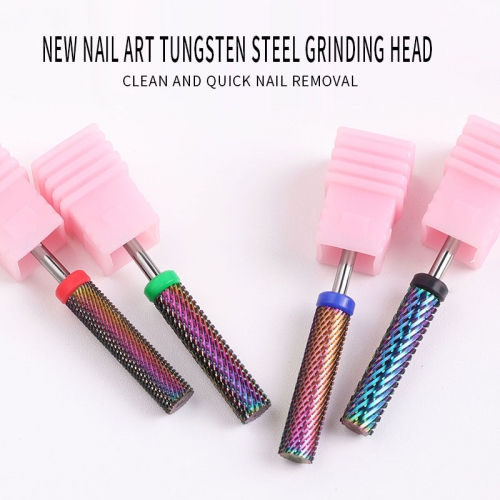 NDB-95 Rainbow long nail art drill bits