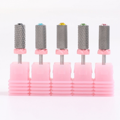 NDB-96 Carbide tungsten nail art drill bits with rhinestones