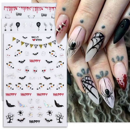 CKK Halloween nail art stickers