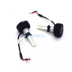 fanless Typhoon type led headlight bulb H1 with high performance