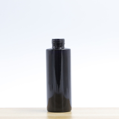 Botella de bomba de loción cosmética de vidrio violeta oscuro óptico al por mayor en 5/10/15/20/30/50/100/200ml Proveedor de fábrica de fabricante