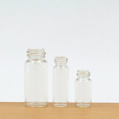 Venta al por mayor, 1ml, 2ml, botellas de tubo de vidrio de medicina de bajo borosilicato vacías transparentes, botellas de vidrio cosméticas de 5ml y