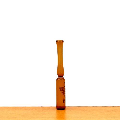 En gros 5 ml 10 ml ambre foncé clair vide ampoule d'injection de borosilicate YBB bouteille d'ampoule en verre médical ISO