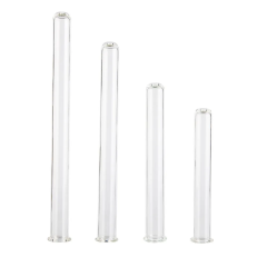 Tubo de vidro de ponta de tipo diferente de tamanho personalizado por atacado para frasco conta-gotas