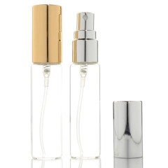 Botella de vidrio de botella de spray de perfume pequeño de 5 ML 8 ML 10 ml 15 ML 18 ML 20 ml con bomba de spray