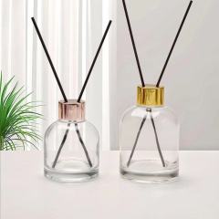 Empty haute qualité Design spécial transparent large Belly 100ml 120ml 150ml 200ml verre aromathérapie Bottle