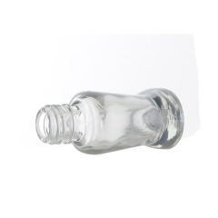卸売空5.5グラム透明ガラスマニキュアボトル化粧品ボトル