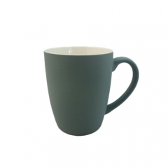 Customers ordered ceramic Matte black color glazed coffee mug